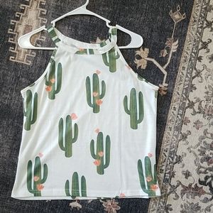 Western Cactus Tank Top